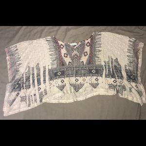 Poetry Crop top shirt